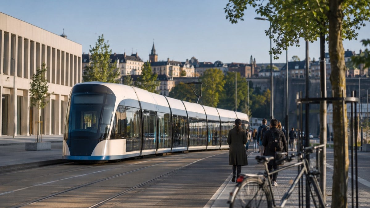 Free public transport in Luxembourg: buses, tram, trains, bikes and cars explained