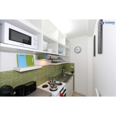 Independent Furnished Studio 30m² in Bonnevoie, Luxembourg | Furnished.lu