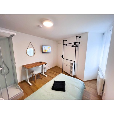 Individual Room 9m² in Dommeldange - Furnished with private shower