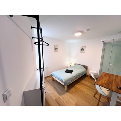 Individual Room 9m² in Dommeldange - Furnished with private shower
