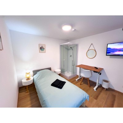 Individual Room 9m² in Dommeldange - Furnished with private shower