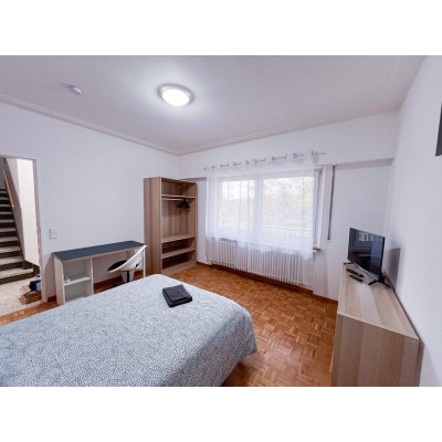 Furnished Double Room 14m² in Howald, Luxembourg