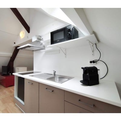 Furnished Studio 28m² in Belair, Luxembourg