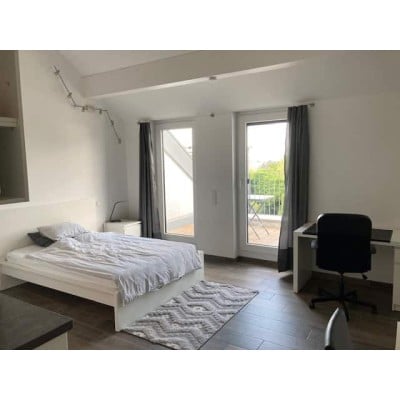 Independent Studio 22m² in Hesperange - furnished.lu