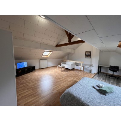 Individual Room Strassen, 34m² with Double Bed | furnished.lu