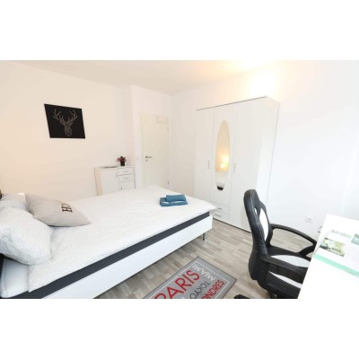 Furnished Room Esch-sur-Alzette | Double Bed | 12m² Private