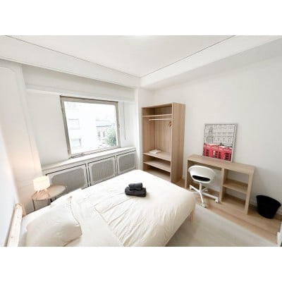 Furnished Room Luxembourg Centre | Double Bed | All-Inclusive