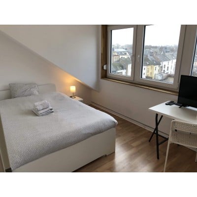 Individual Room 12m² - Double Bed - Luxembourg-Gare | furnished.lu