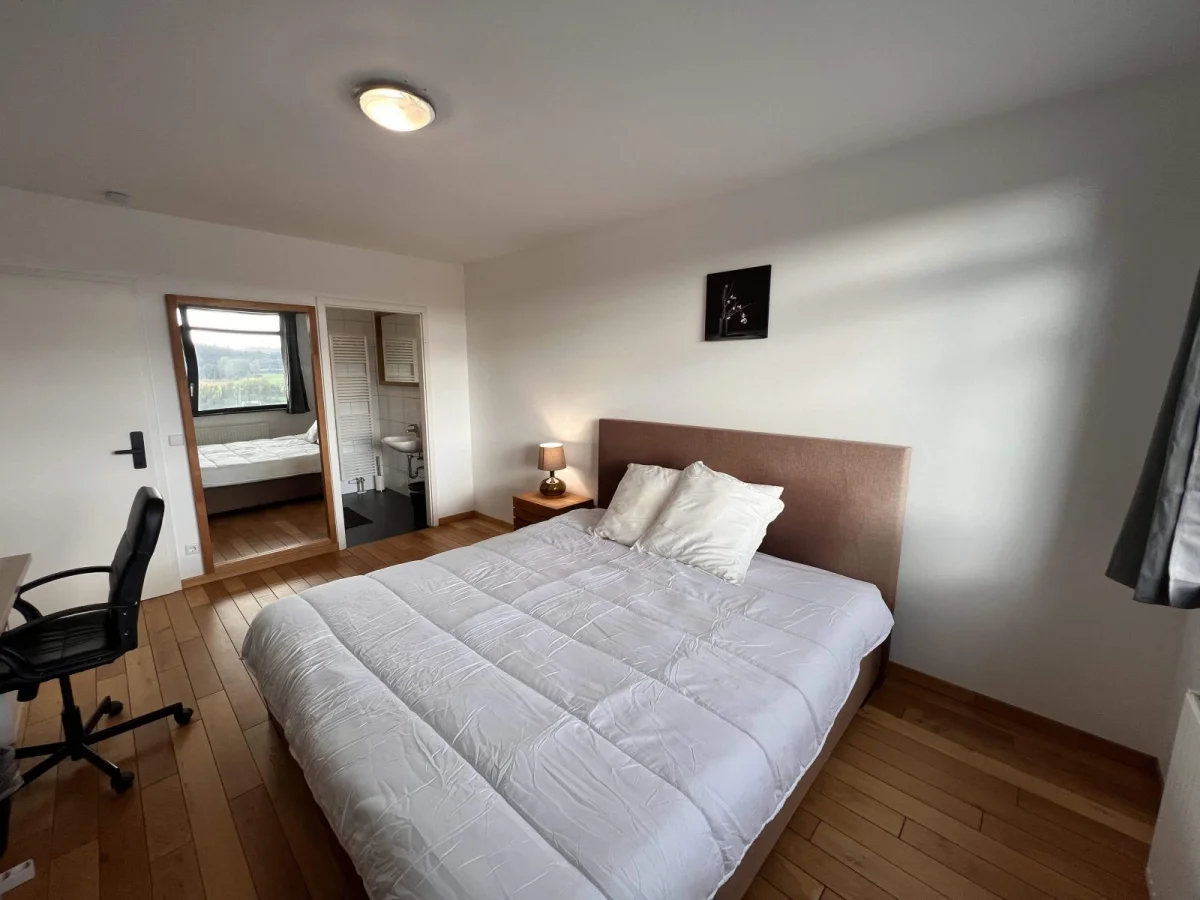Bright furnished bedroom